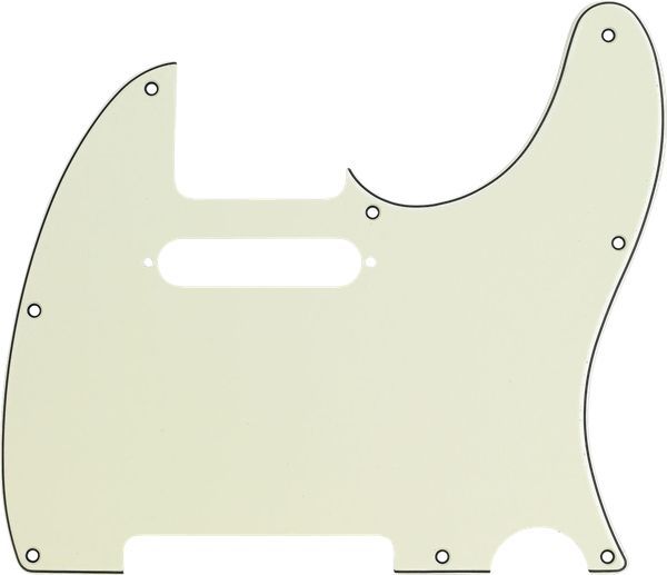 Fender 8-Hole Mount Multi-Ply Telecaster Pickguards Mint Green