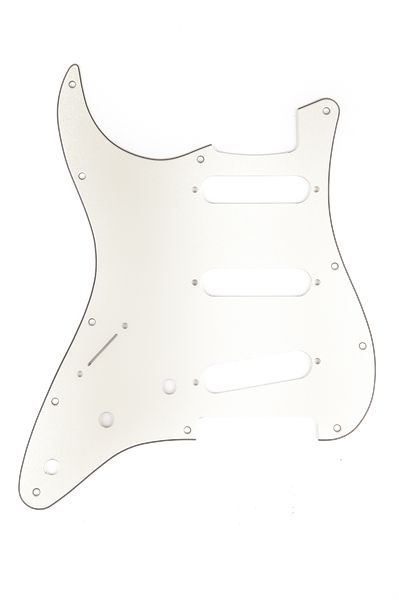 Fender 11-Hole Modern Stratocaster Left Hand S/S/S Pickguards Parchment