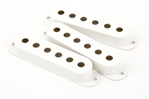 Fender Stratocaster Pickup Covers White