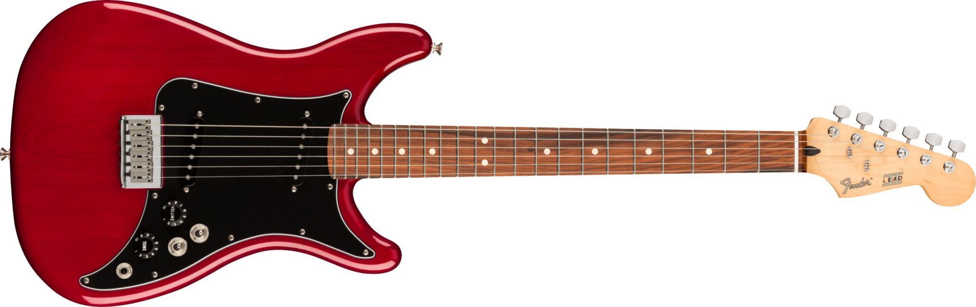 Fender Player Lead II Pau Ferro Fingerboard Crimson Red Transparent