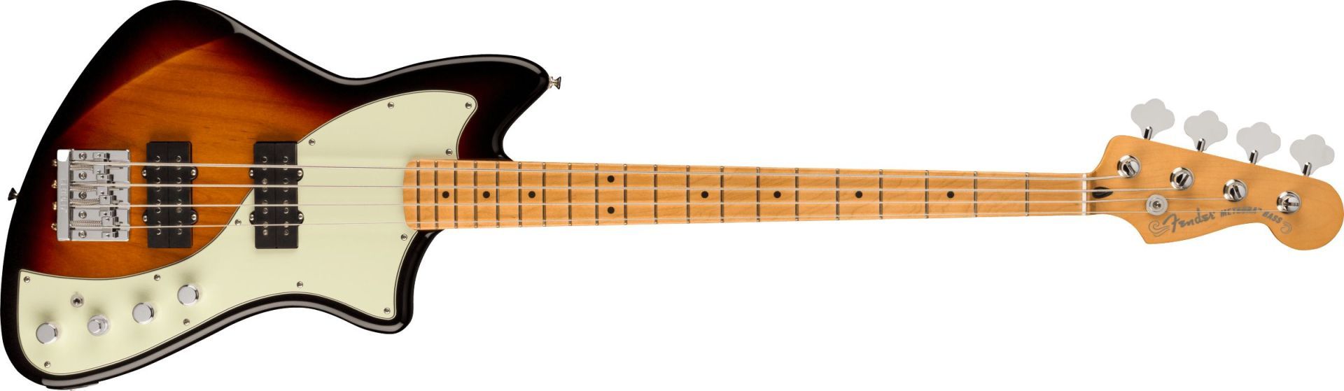 Fender Player Plus Active Meteora Bass Maple Fingerboard 3-Color Sunburst