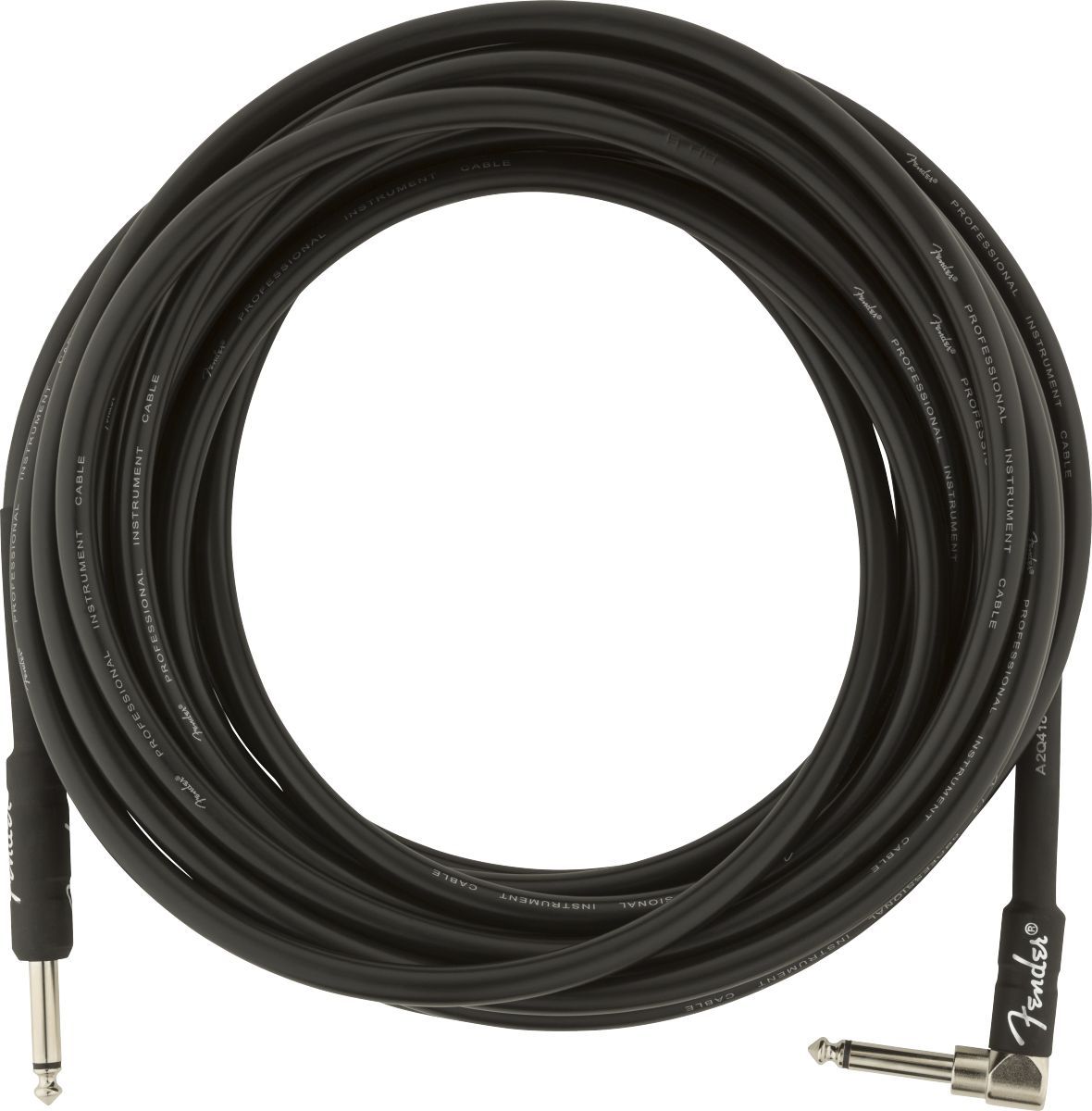 Fender Professional Series Instrument Cables Black