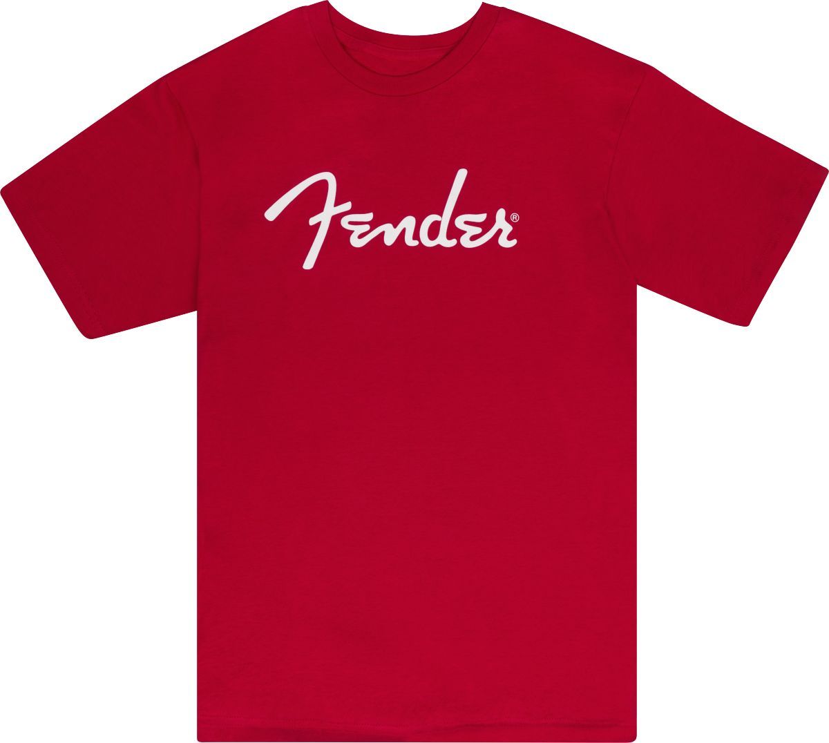 Fender Spaghetti Logo T-Shirt Dakota Red L