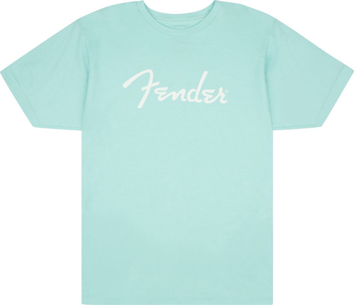 Fender Spaghetti Logo T-Shirt Daphne Blue M