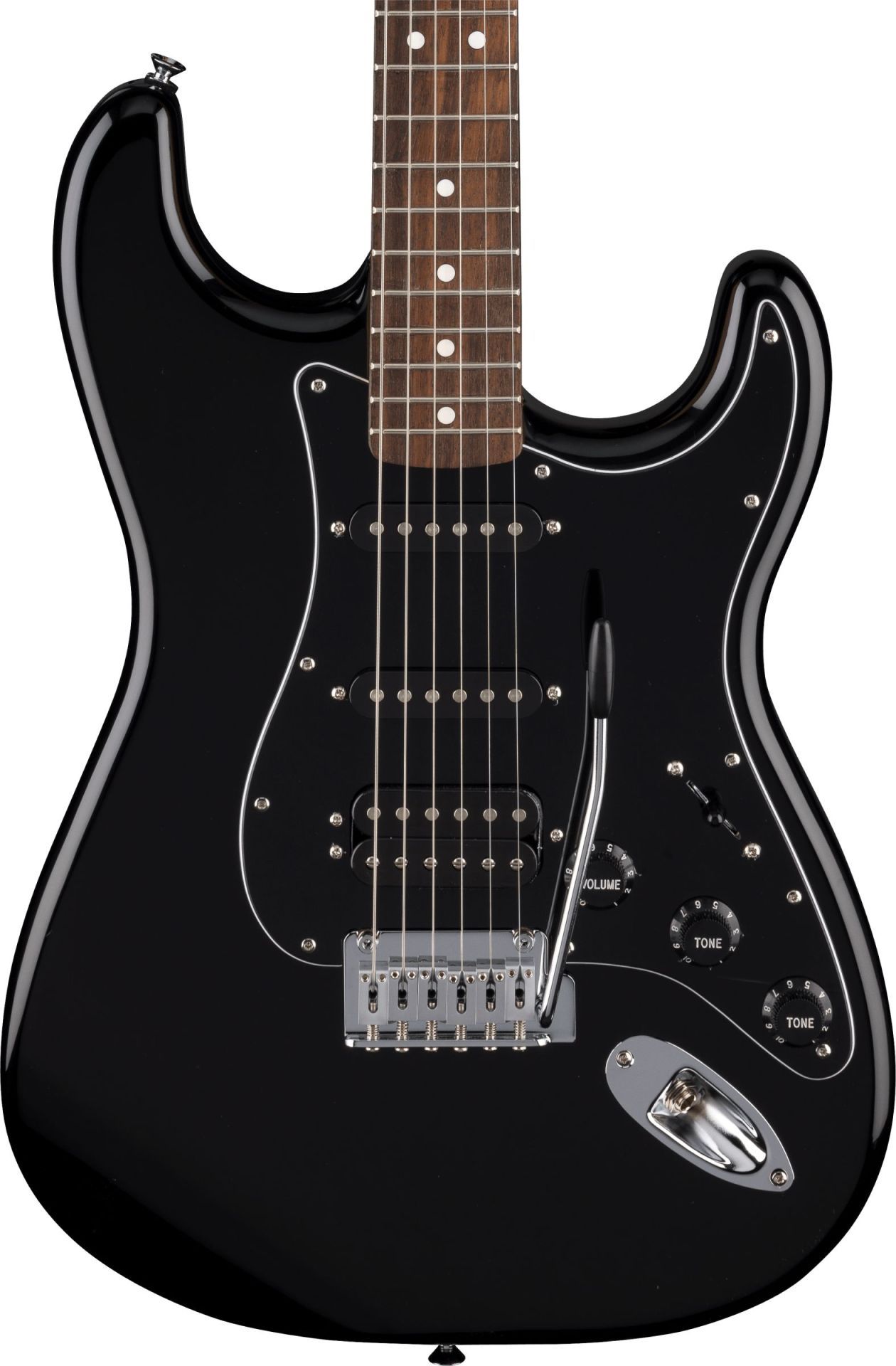 Fender Standard Stratocaster HSS Black Chitara Electrica
