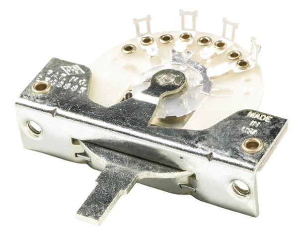 Fender Pure Vintage 3-Position Pickup Selector Switch with Mounting Hardware