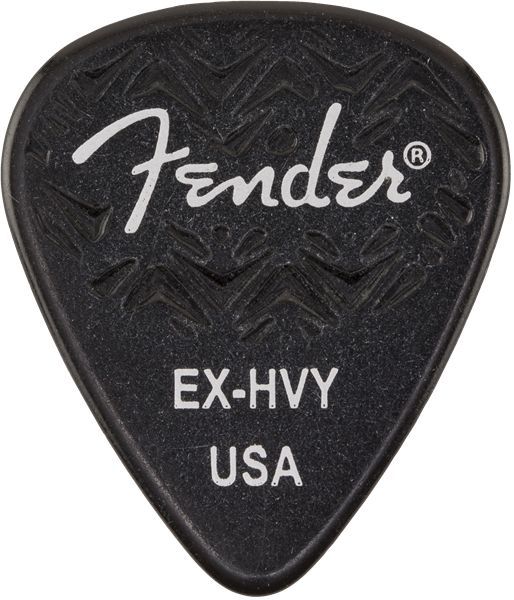 Fender 351 Shape Black Extra Heavy (6)