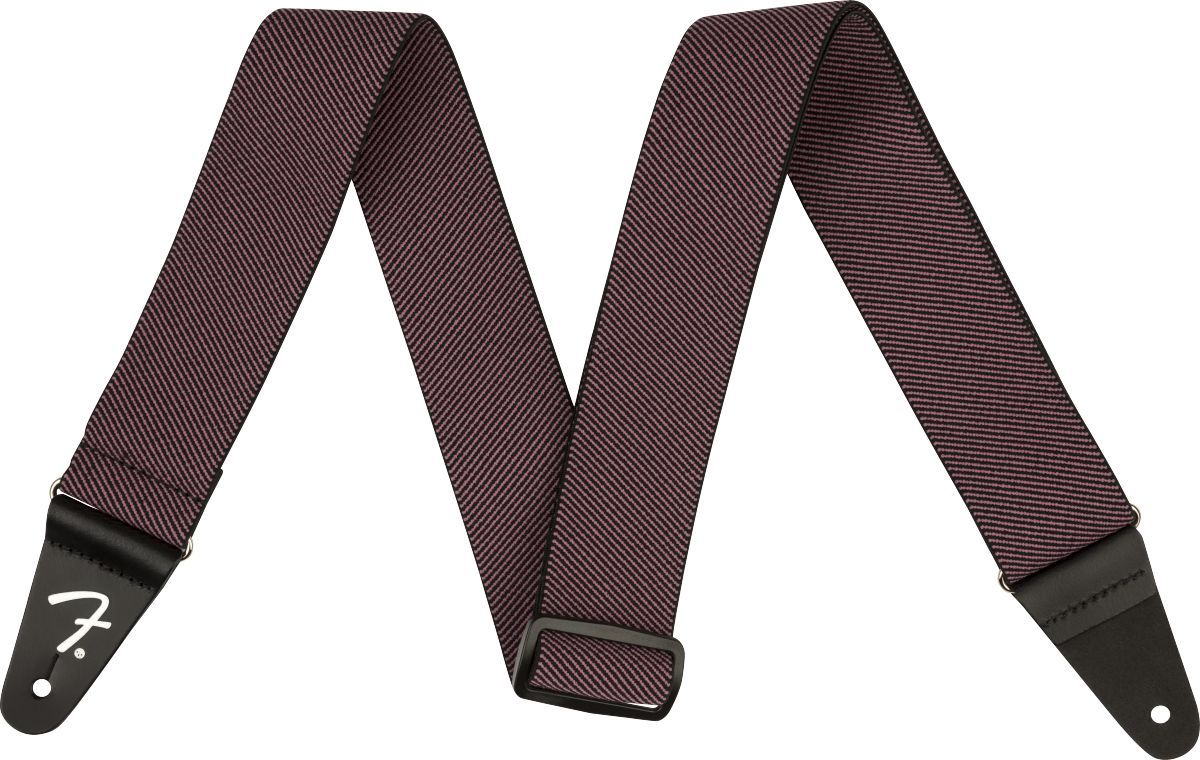 Fender WeighLess Tweed Straps Shell Pink