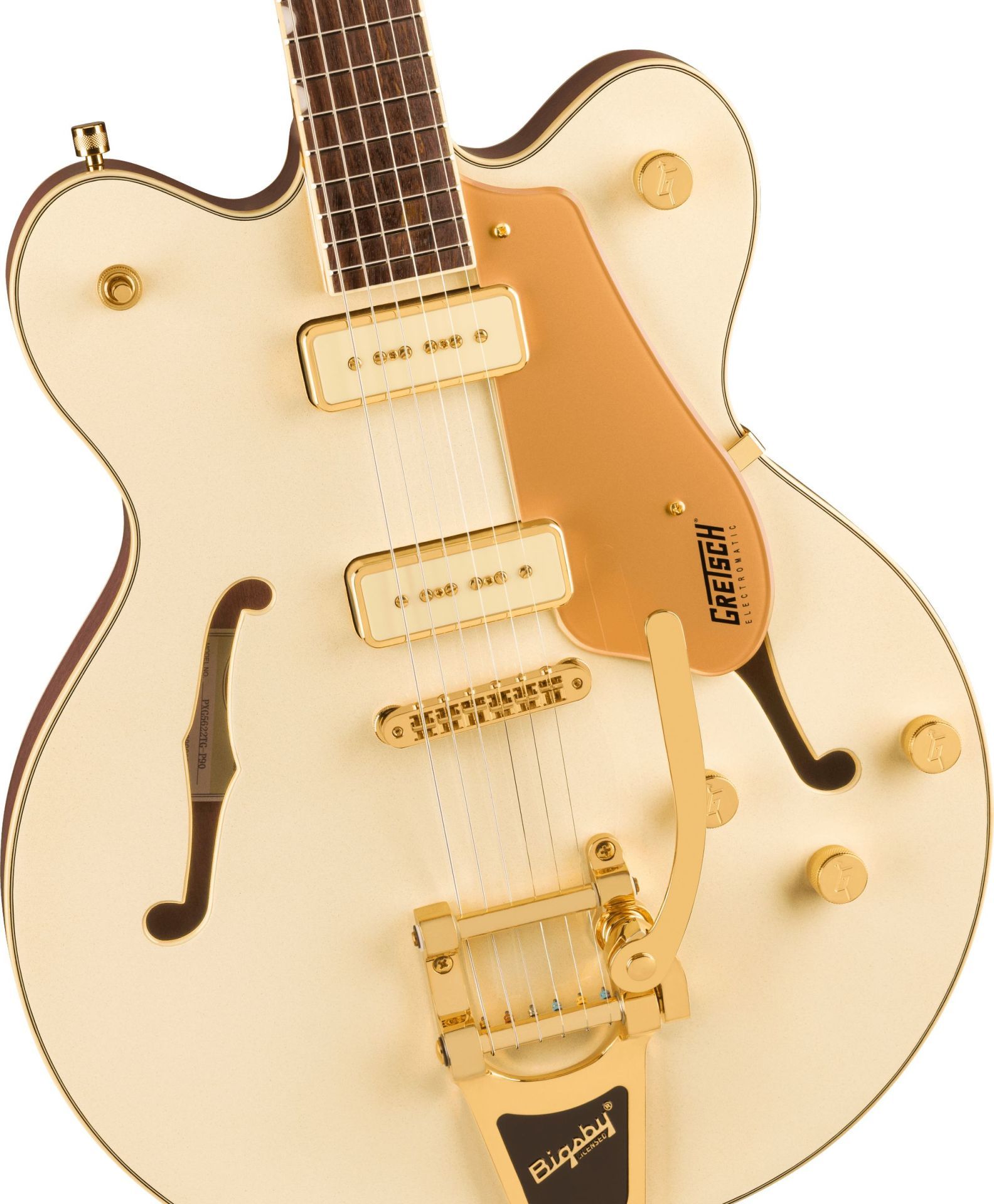 Gretsch Guitars Electromatic Pristine LTD CB DC Bigsby White Gold