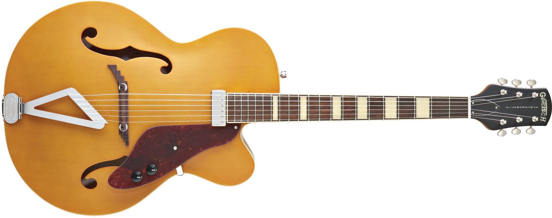 Gretsch Guitars G100BKCE Synchromatic Archtop Single-Cut with Synchromatic Tailpiece Natural