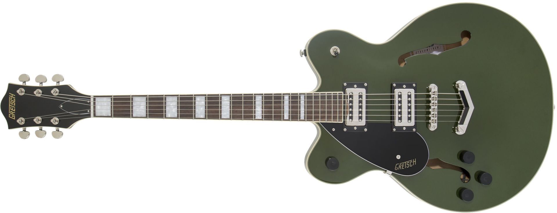Gretsch Guitars G2622LH Streamliner Center Block Double-Cut with V-Stoptail Left-Handed Torino Green