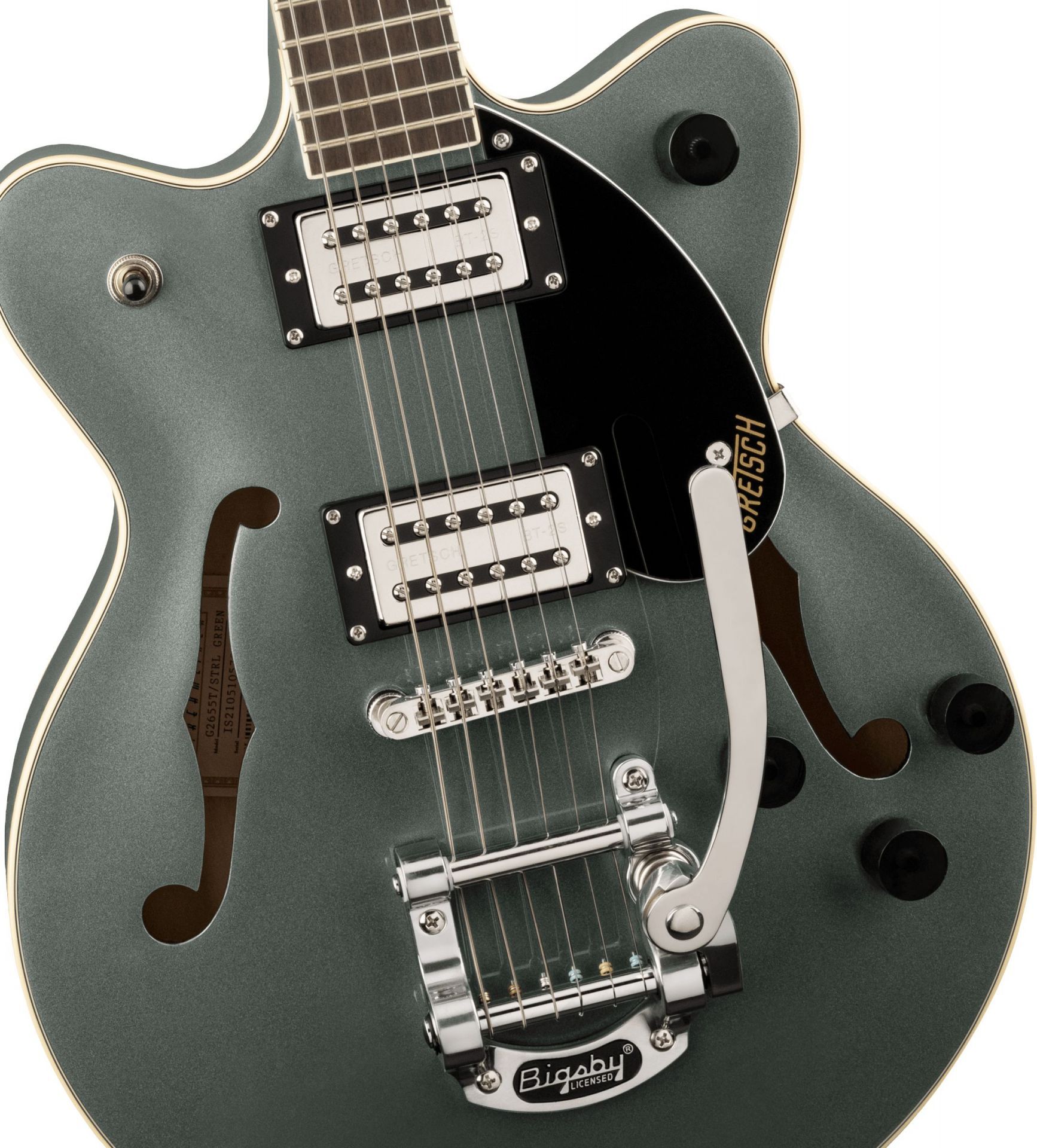 Gretsch Guitars G2655T Bigsby Stirling Green