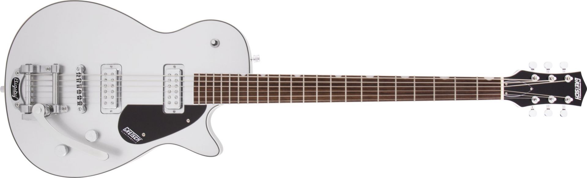 Gretsch Guitars G5260T Electromatic Jet Baritone with Bigsby Airline Silver