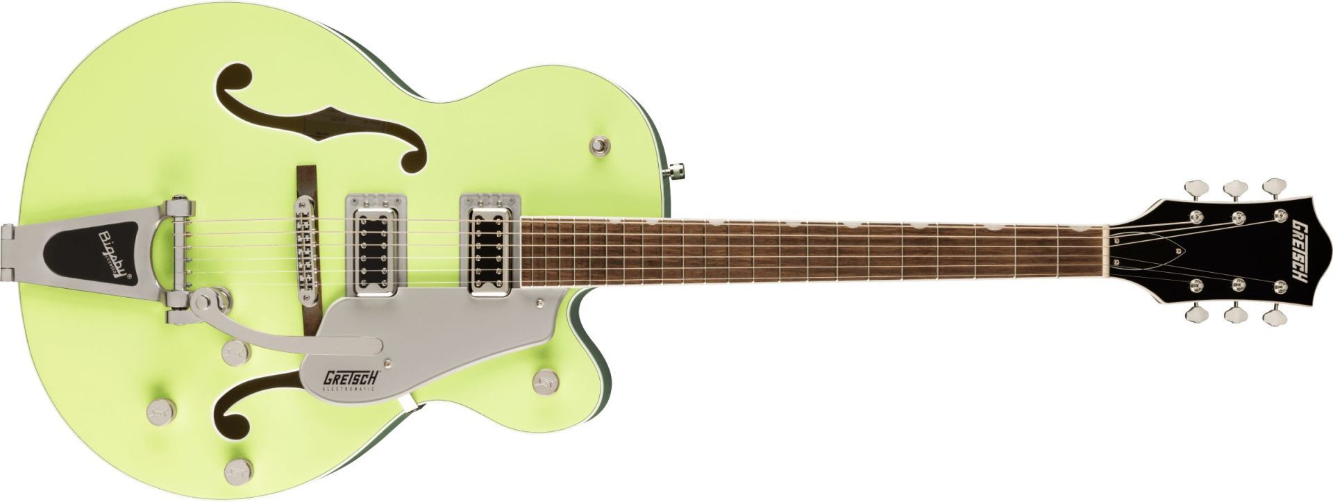 Gretsch Guitars G5420T Electromatic Classic Hollow Body Single-Cut with Bigsby Two-Tone Anniversary Green