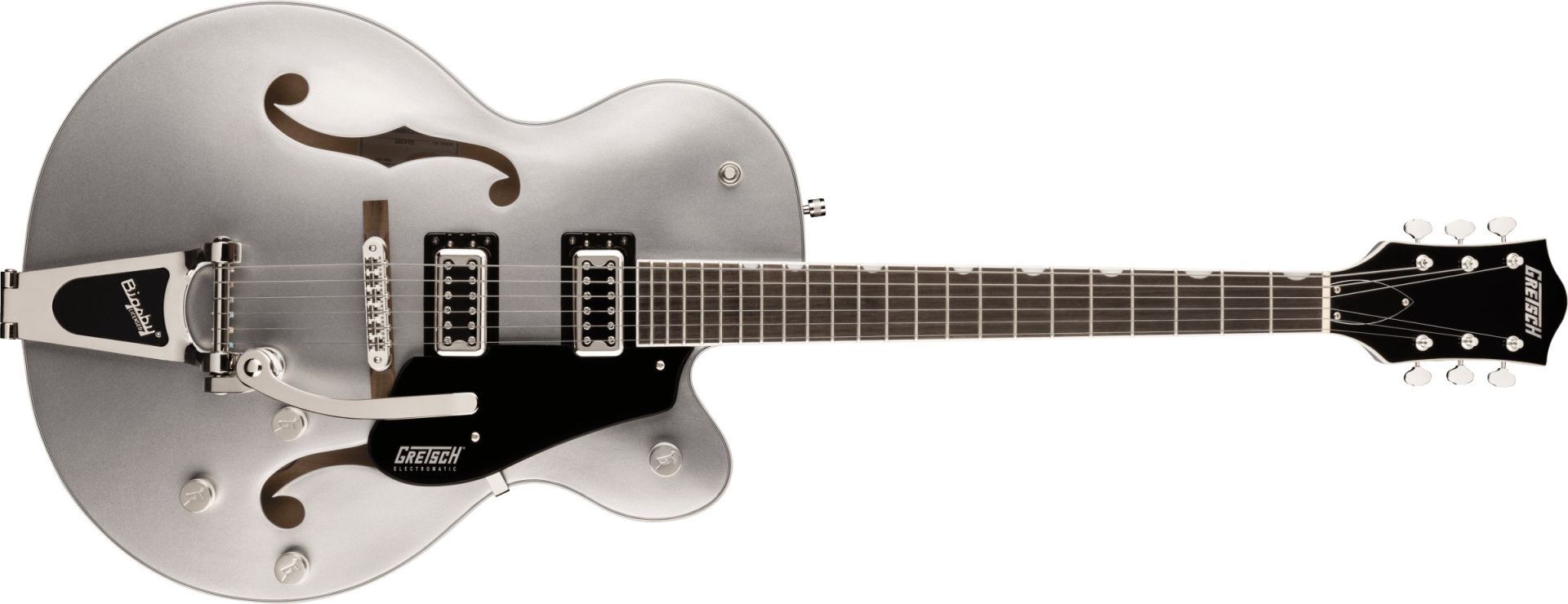 Gretsch G5420T Electromatic Classic Hollow Body Single-Cut with Bigsby Laurel Fingerboard Airline Silver