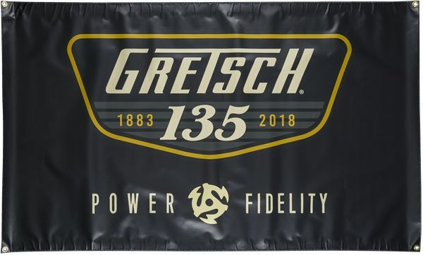 Gretsch 135th Anniversary Banner 3X5