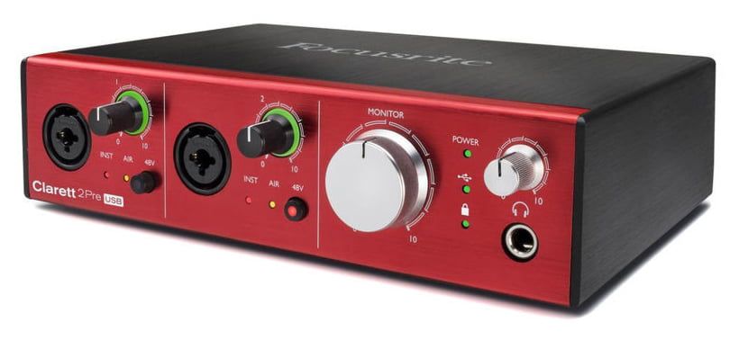 Interfata Audio Focusrite Clarett 2Pre USB | Sound Studio