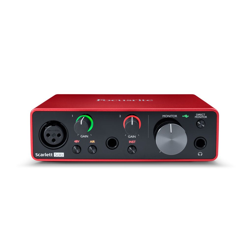 Interfata Audio Focusrite Scarlett Solo 3rd Gen