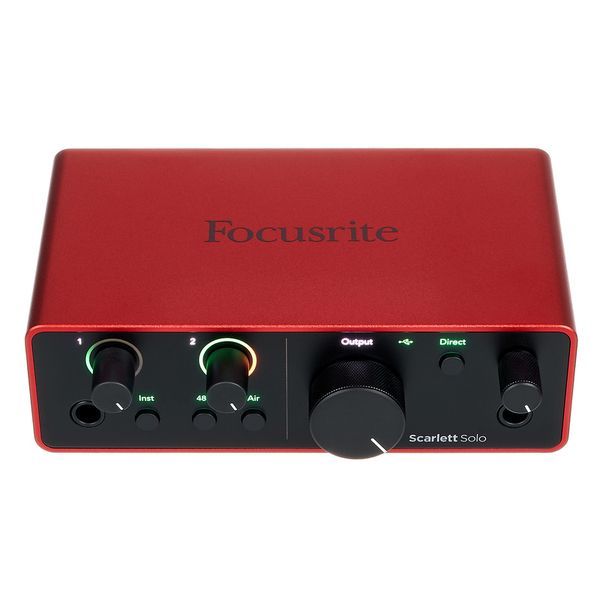 Focusrite Scarlett Solo 4th Gen Interfata Audio