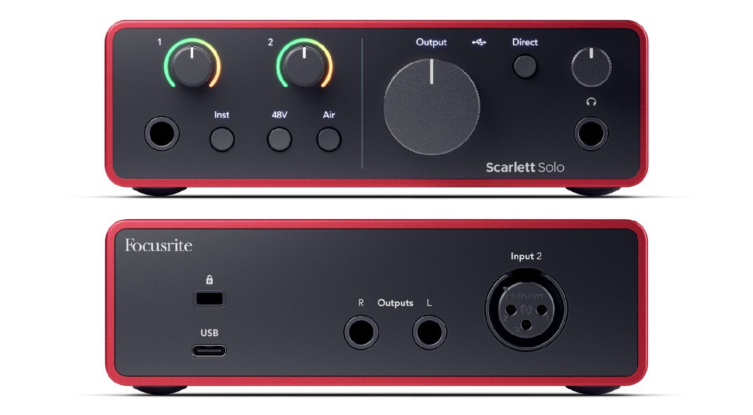 Focusrite Scarlett Solo 4th Gen Interfata Audio