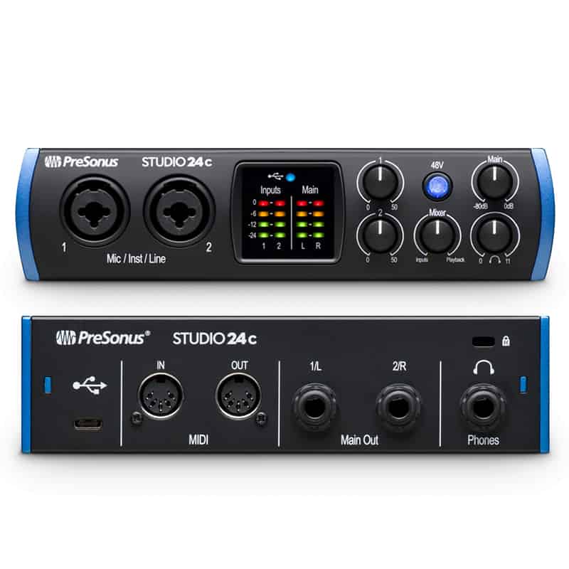 Interfata Audio Presonus Studio 24c | Sound Studio
