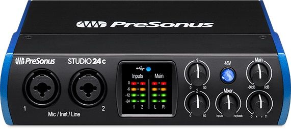 Interfata Audio Presonus Studio 24c