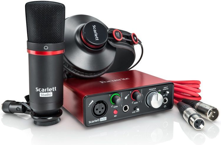 Studio Pack Focusrite Scarlett Solo 3rd Gen | Sound Studio