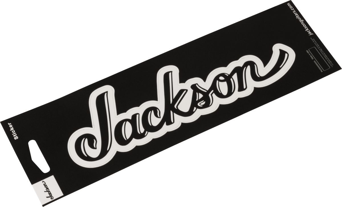 Jackson Vinyl Sticker Black