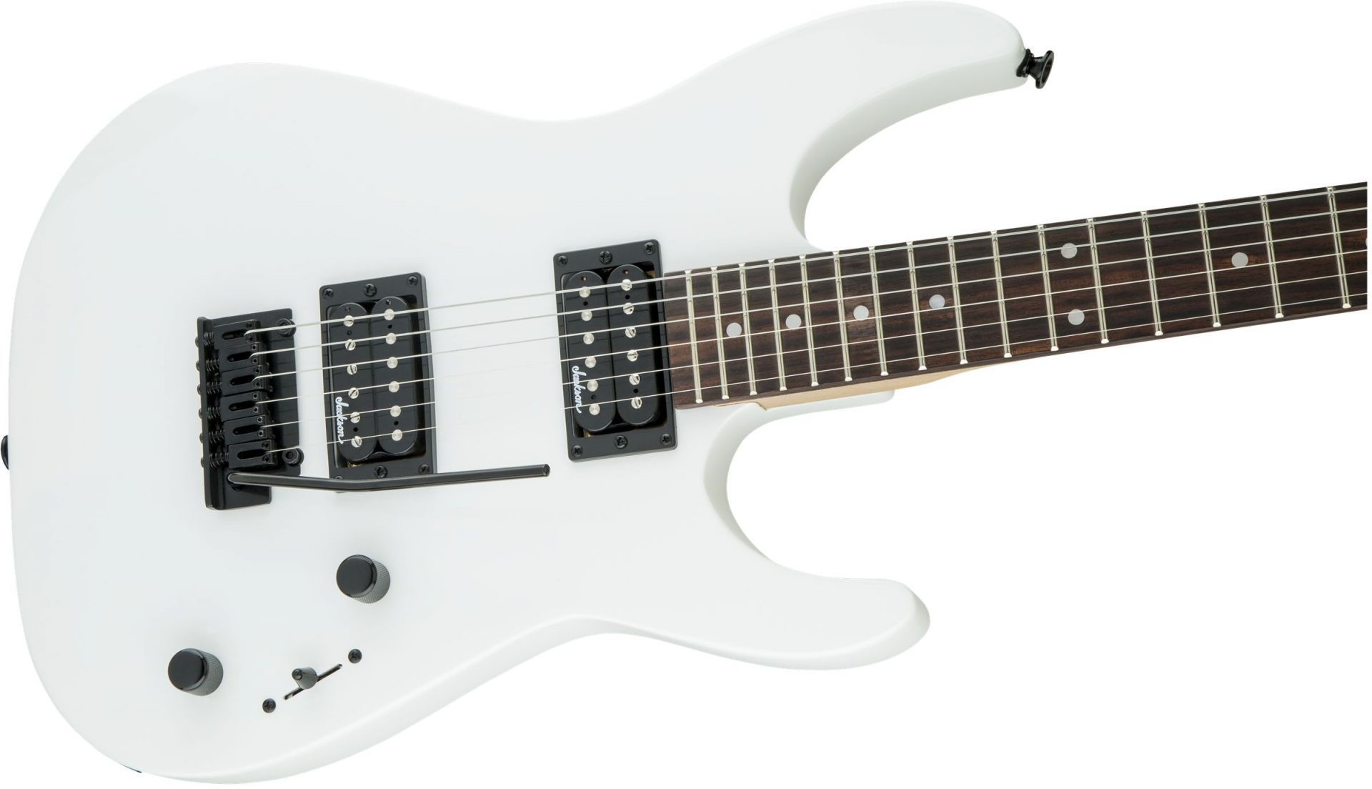 Jackson JS Series Dinky JS11 Snow White Chitara Electrica