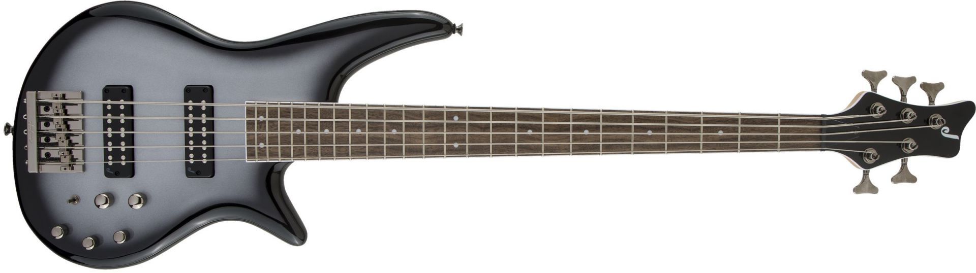 Jackson JS Series Spectra Bass JS3V Laurel Fingerboard Silverburst