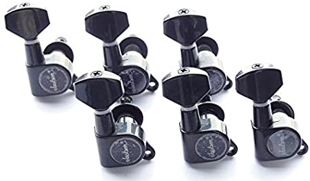 Jackson Replacement Guitar Tuners Black