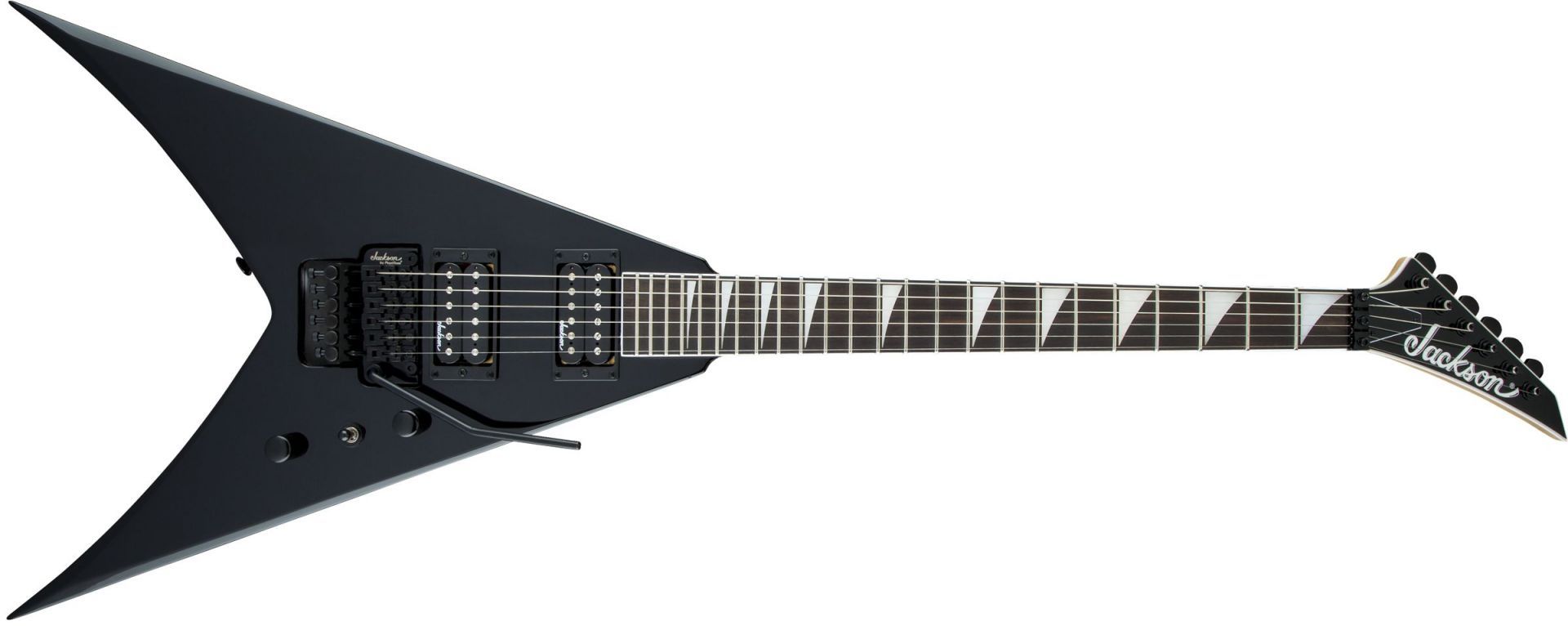 【国産】Jackson Stars King V EMGピックアップ Jackson King V JS 32 Gloss Black Chitara Electrica