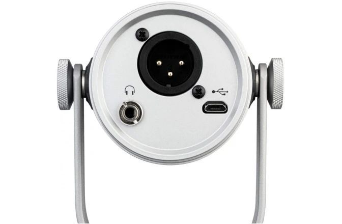 Shure MV7 Silver Microfoane Broadcast | Sound Studio