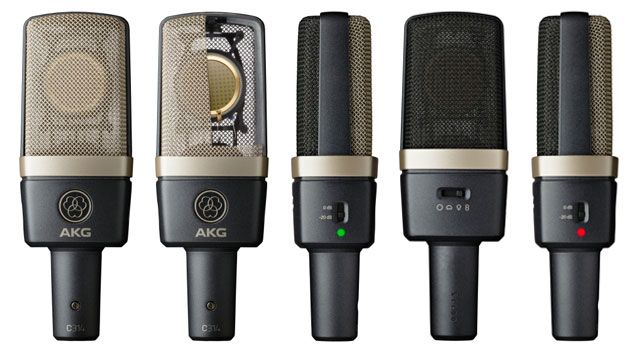AKG C314 ③ Microfon Instrument AKG C314 Sound Studio