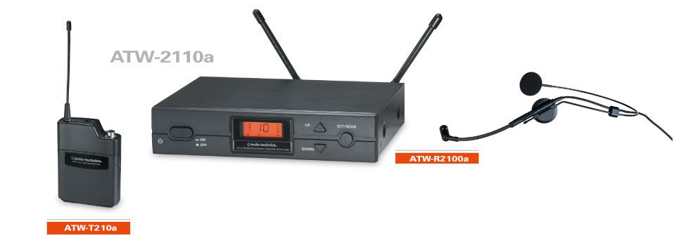 Microfon fara fir Audio Technica ATW 2110 A/hc2