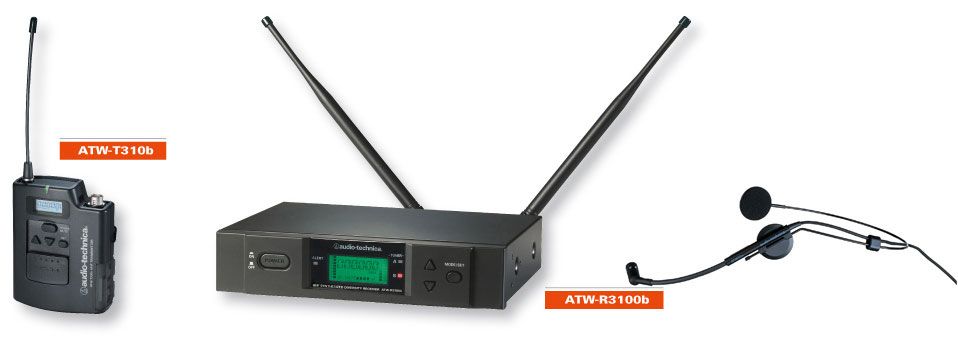 Microfon fara fir Audio Technica ATW 3110 B/hc2