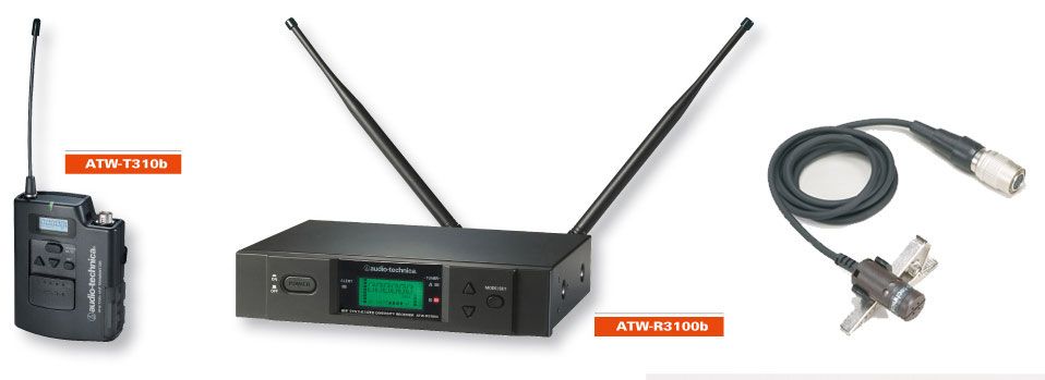 Microfon fara fir Audio Technica ATW 3110 B/P