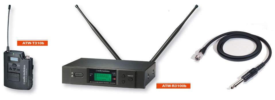 Microfon fara fir Audio Technica ATW 3110b/g