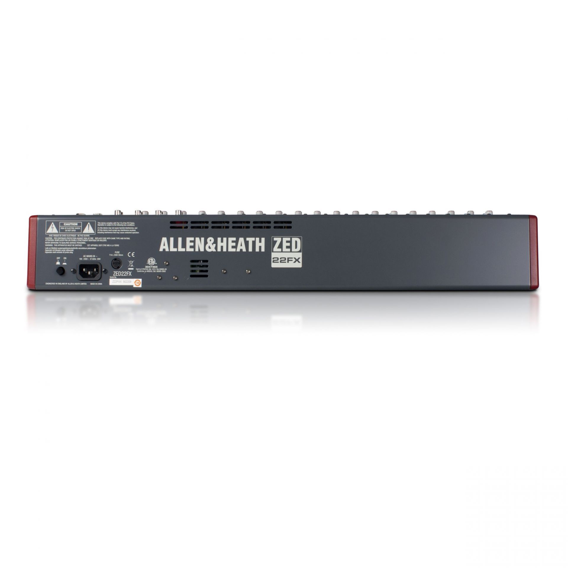 Heath & Allen ZED-22FX ZED22FX HEATH soso　ALLEN ZED-22FX Muziker - analog Mixer 配信機器・PA機器・レコーディング機器