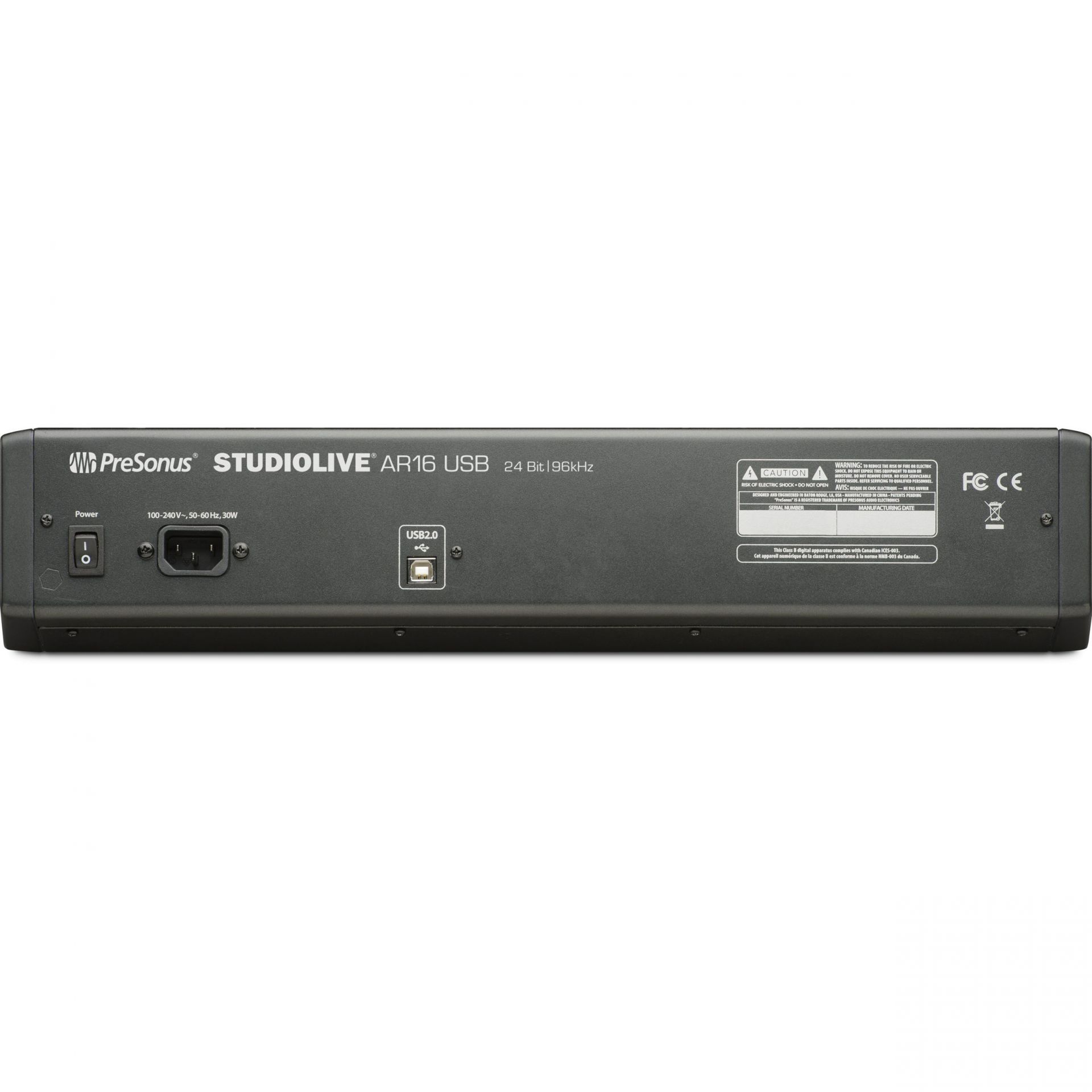 Mixer Analog Presonus StudioLive AR16 USB