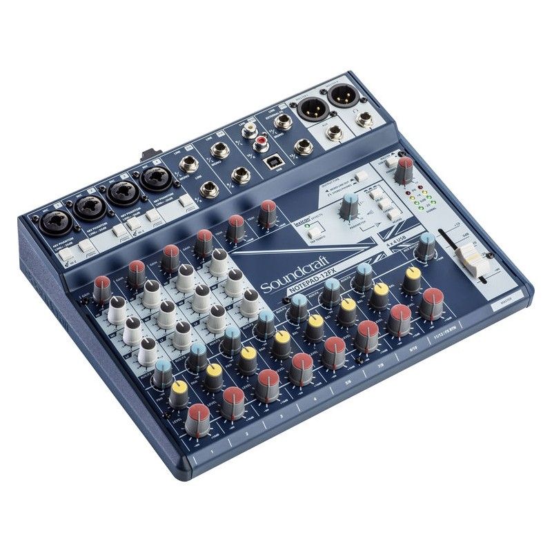 【＄chi-bakun＄ 】Soundcraft NOTEPAD-12FX Soundcraft Notepad 12FX Mixer Analog