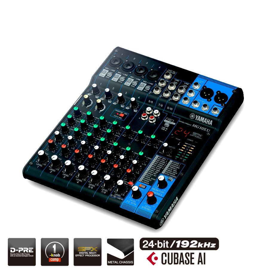 Yamaha MG 10 XU Mixer Analog Sound Studio magazin de muzica