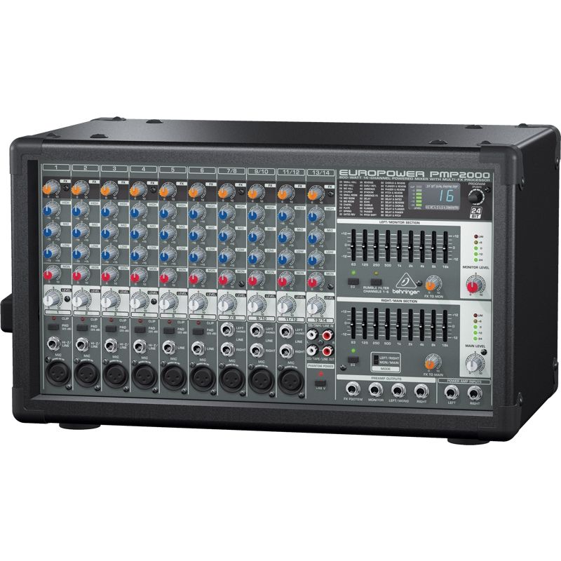 Mixer cu putere Behringer PMP 2000 Europower