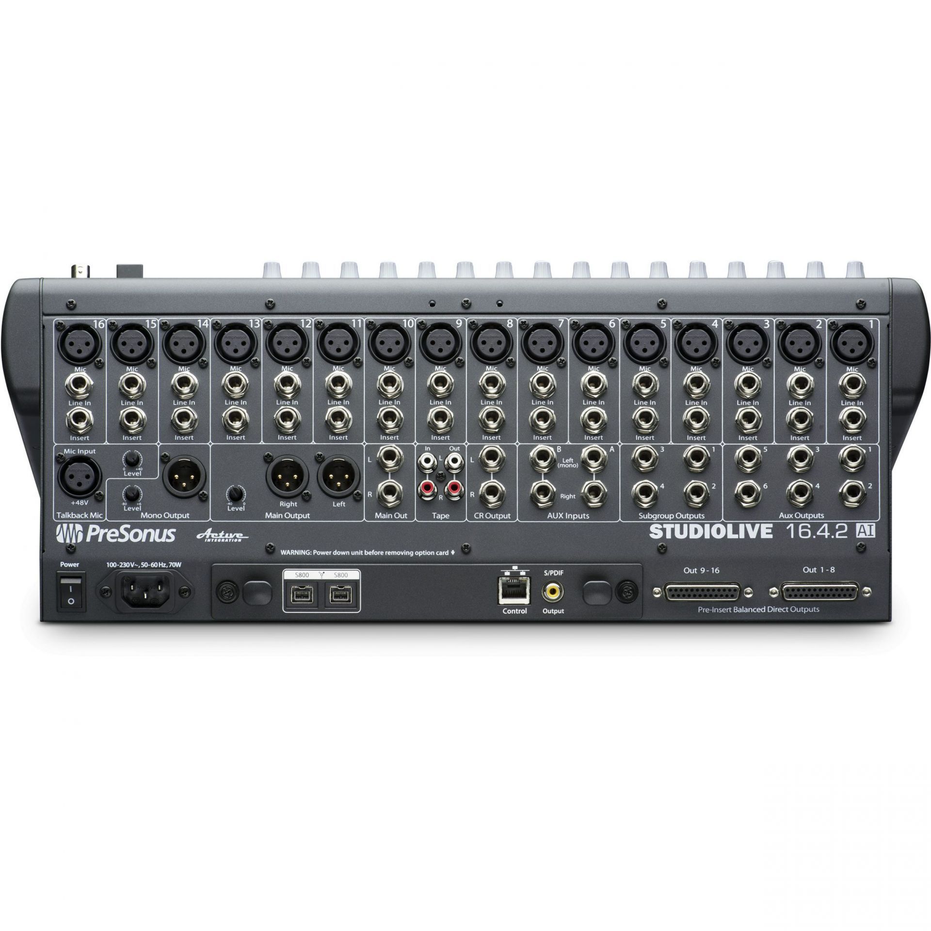 Mixer Digital Presonus StudioLive 16.4.2 AI | Sound Studio