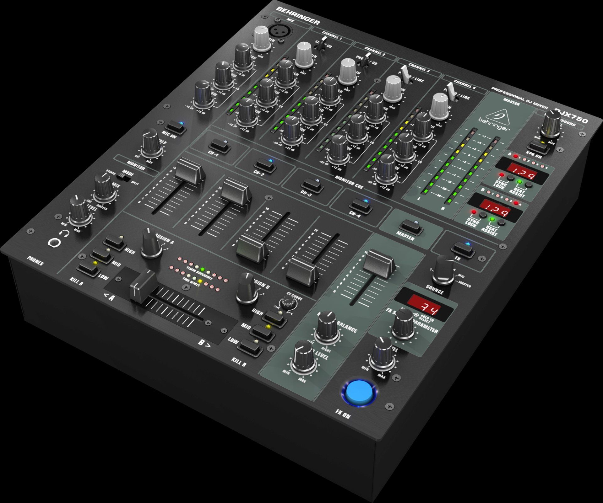 Behringer DJX 750 Mixer DJ | Sound Studio
