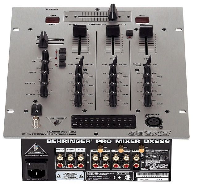 Behringer DX 626 Mixer DJ | Sound Studio