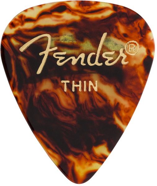 Fender Shell Pick 1 Gross Thin