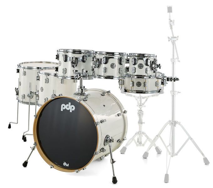 PDP by DW Concept Maple Pearlescent white