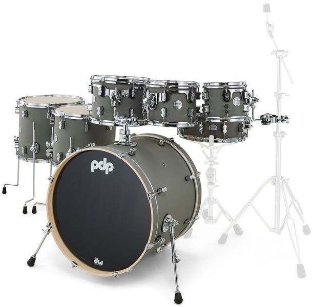 PDP by DW Concept Maple Satin Pewter