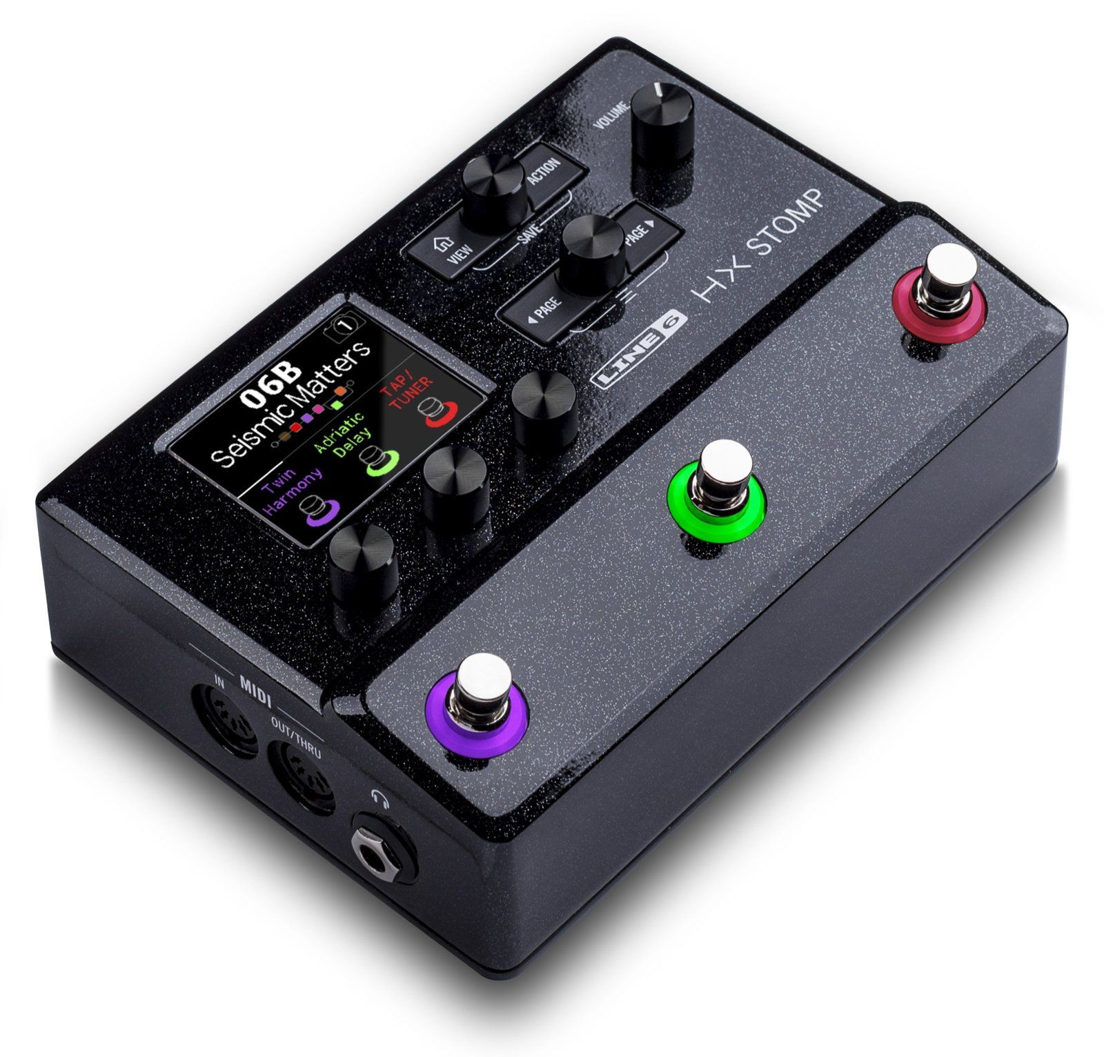 Line 6 HX Stomp rigデータ入り Line 6 HX Stomp Procesor Chitara
